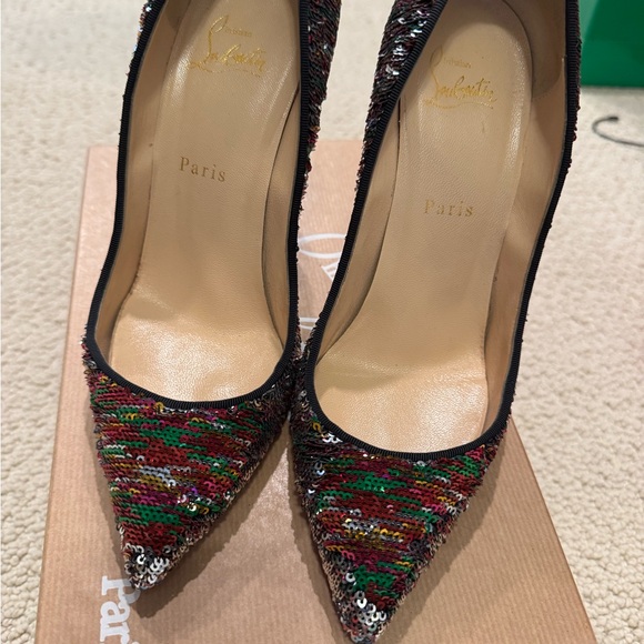 Christian Louboutin Shoes - Christian Louboutin Multicolor Sequin Women's Shoes